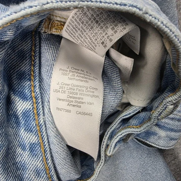 Madewell Jeans Women 28 Blue Straight Leg High Rise Light Wash - Picture 9 of 16